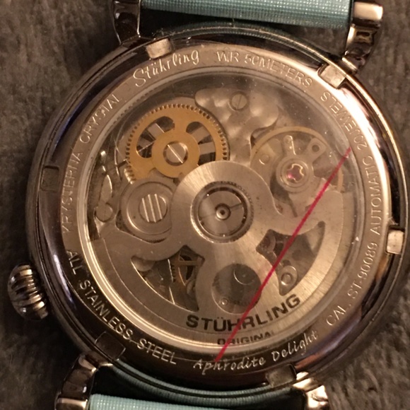 Sthurling Automatic Blue Heart watch main image 5
